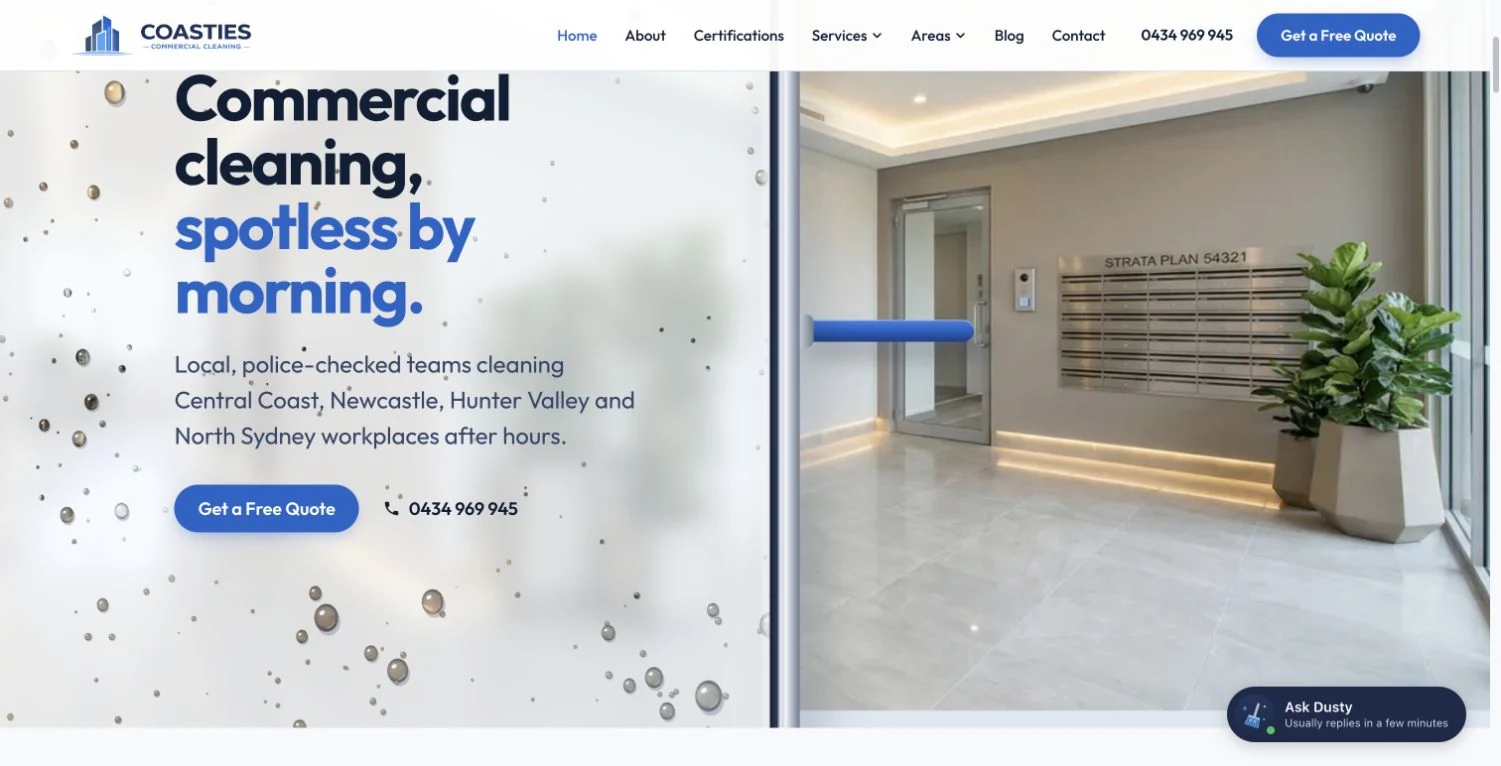 Coasties Commercial Cleaning
