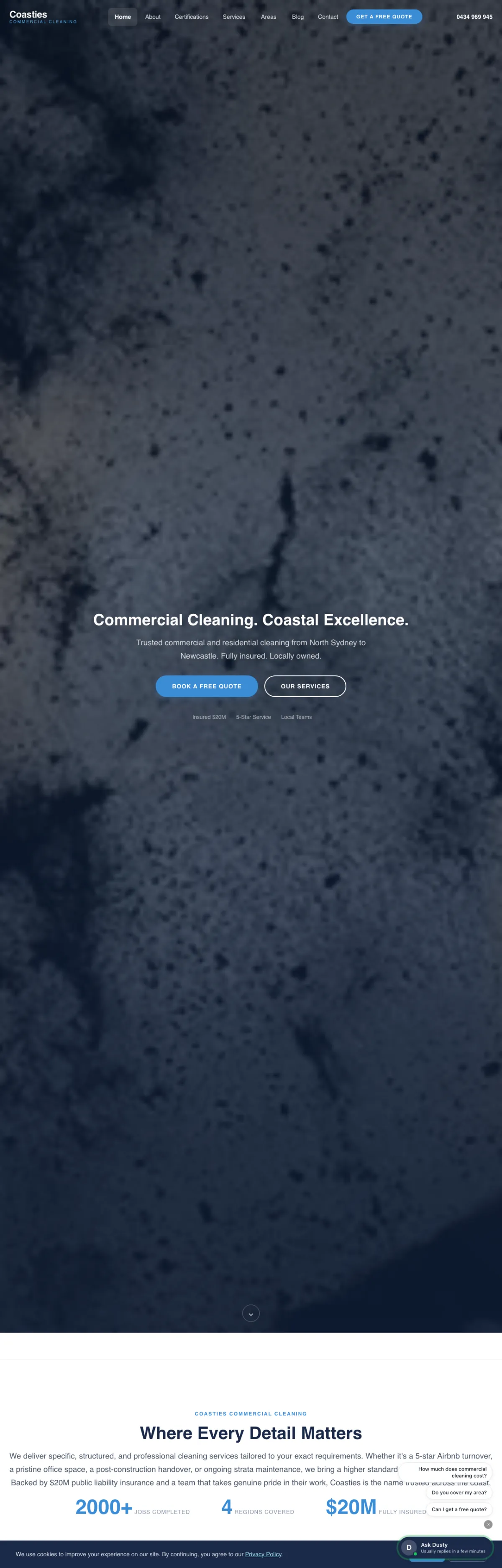 Coasties Commercial Cleaning