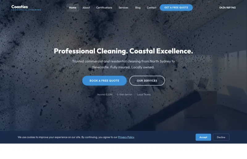 Coasties Commercial Cleaning