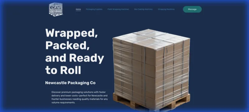 Newcastle Packaging Co. project screenshot